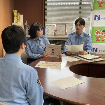 練習する様子