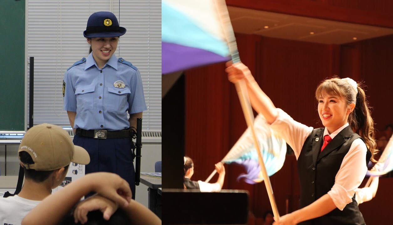 警察官の制服姿