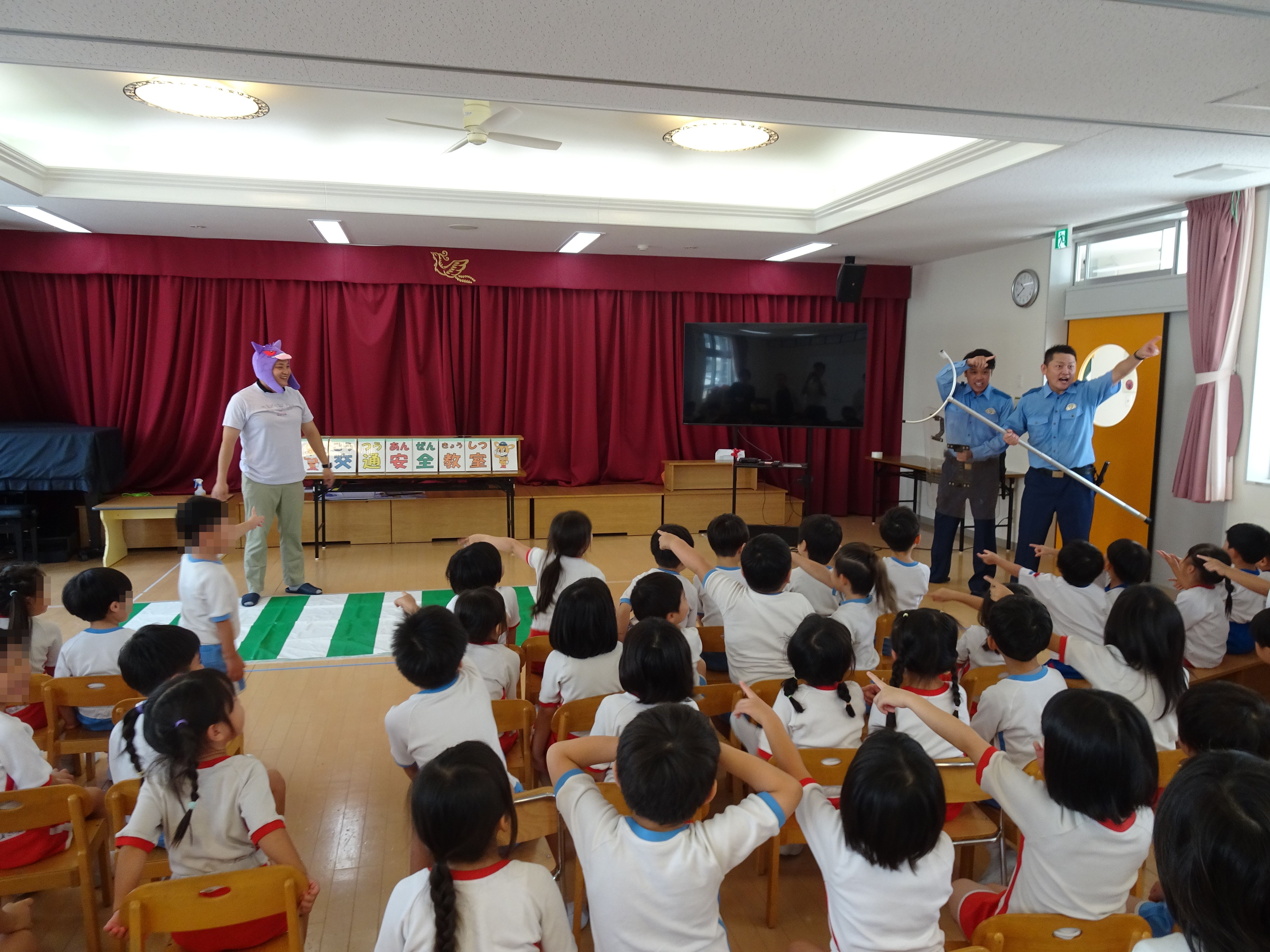 被害防止教室の様子