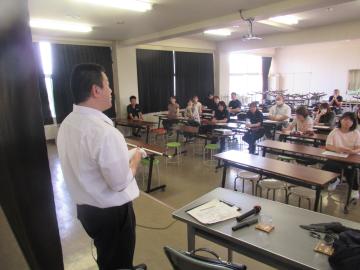 三郷北小学校での訓練状況3