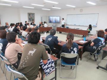 三郷小学校での訓練状況3