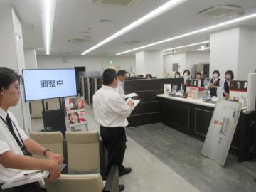 銀行強盗訓練状況5