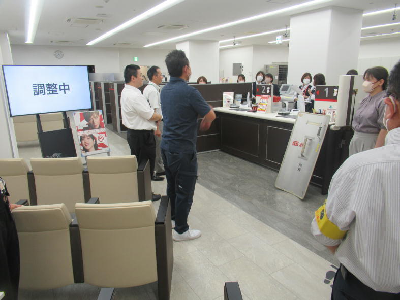 銀行強盗訓練状況6