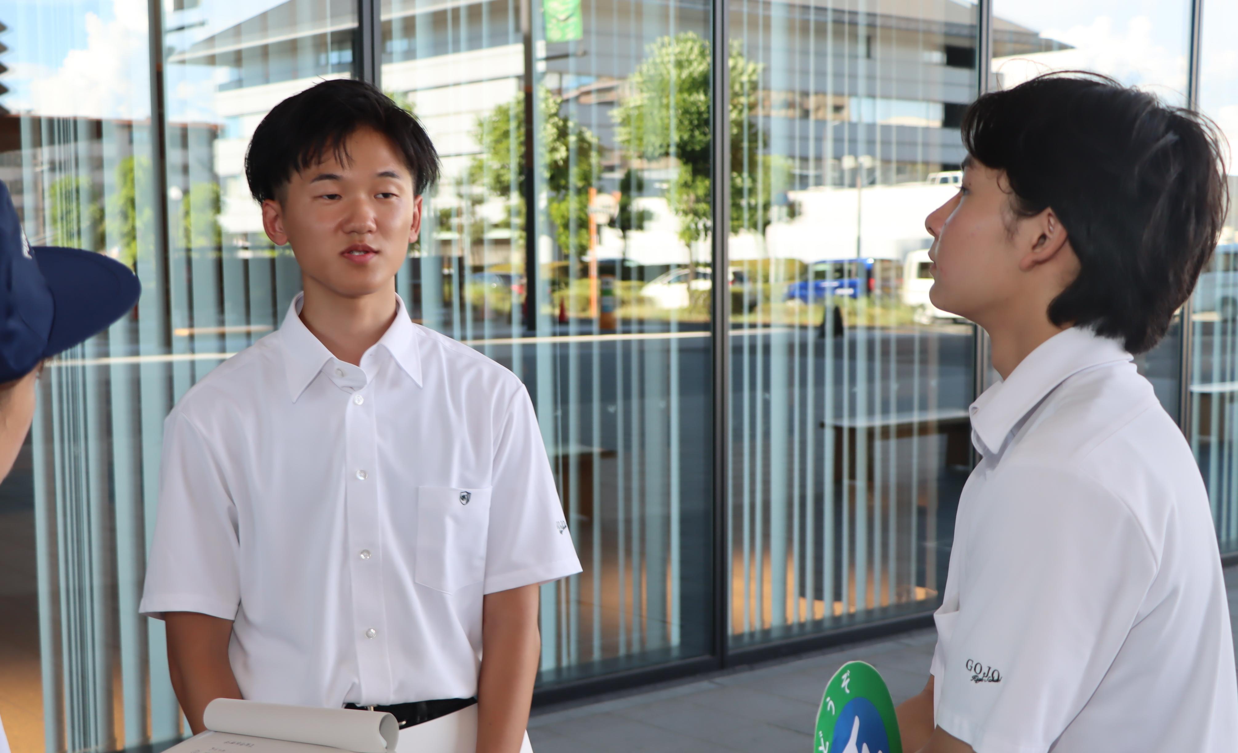 学生インタビュー