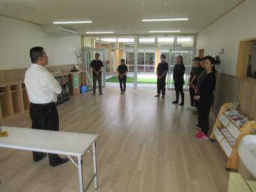 片岡の里こども園での訓練7