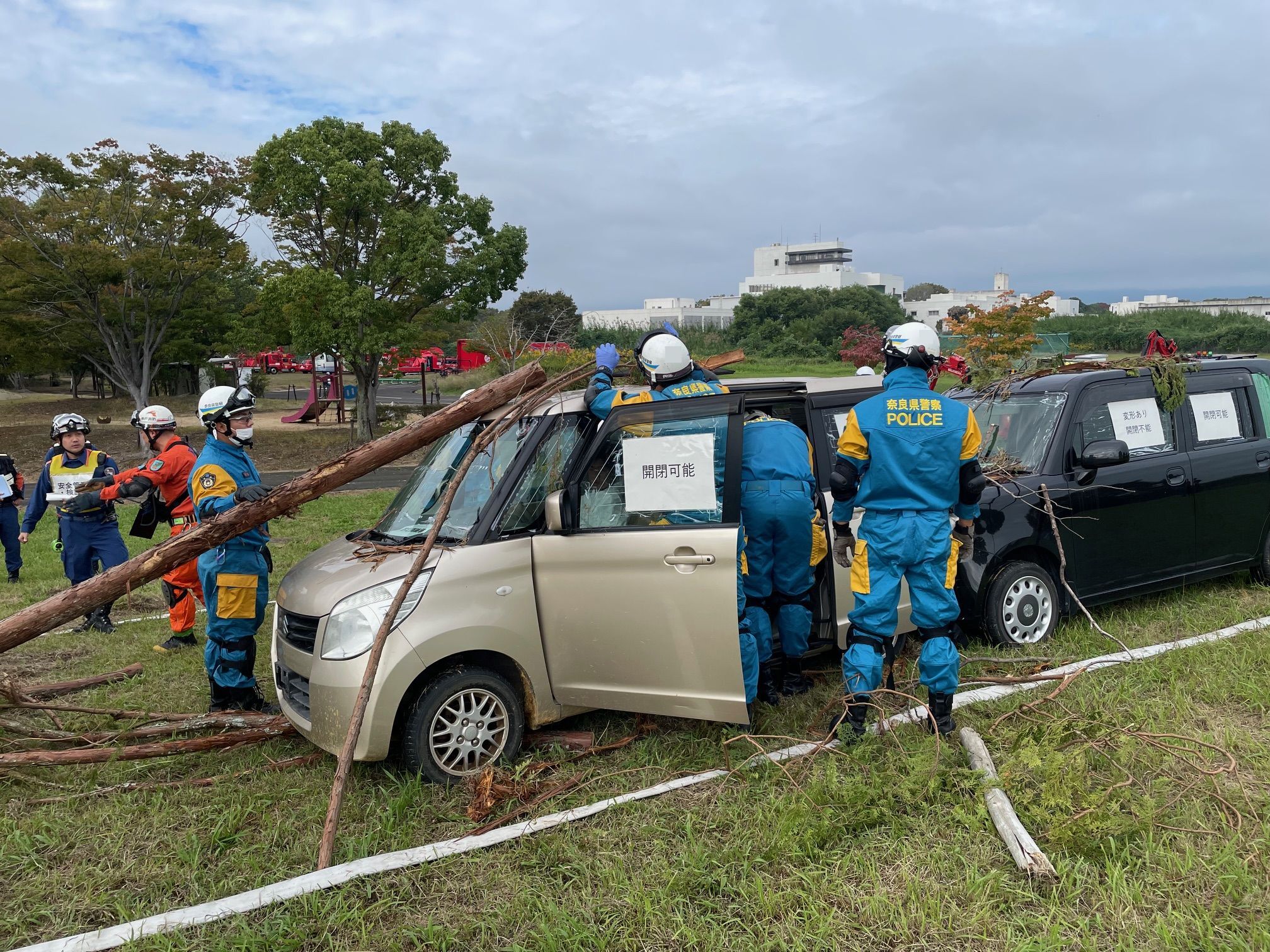 災害救助訓練の様子1
