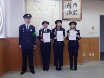 委嘱式している様子