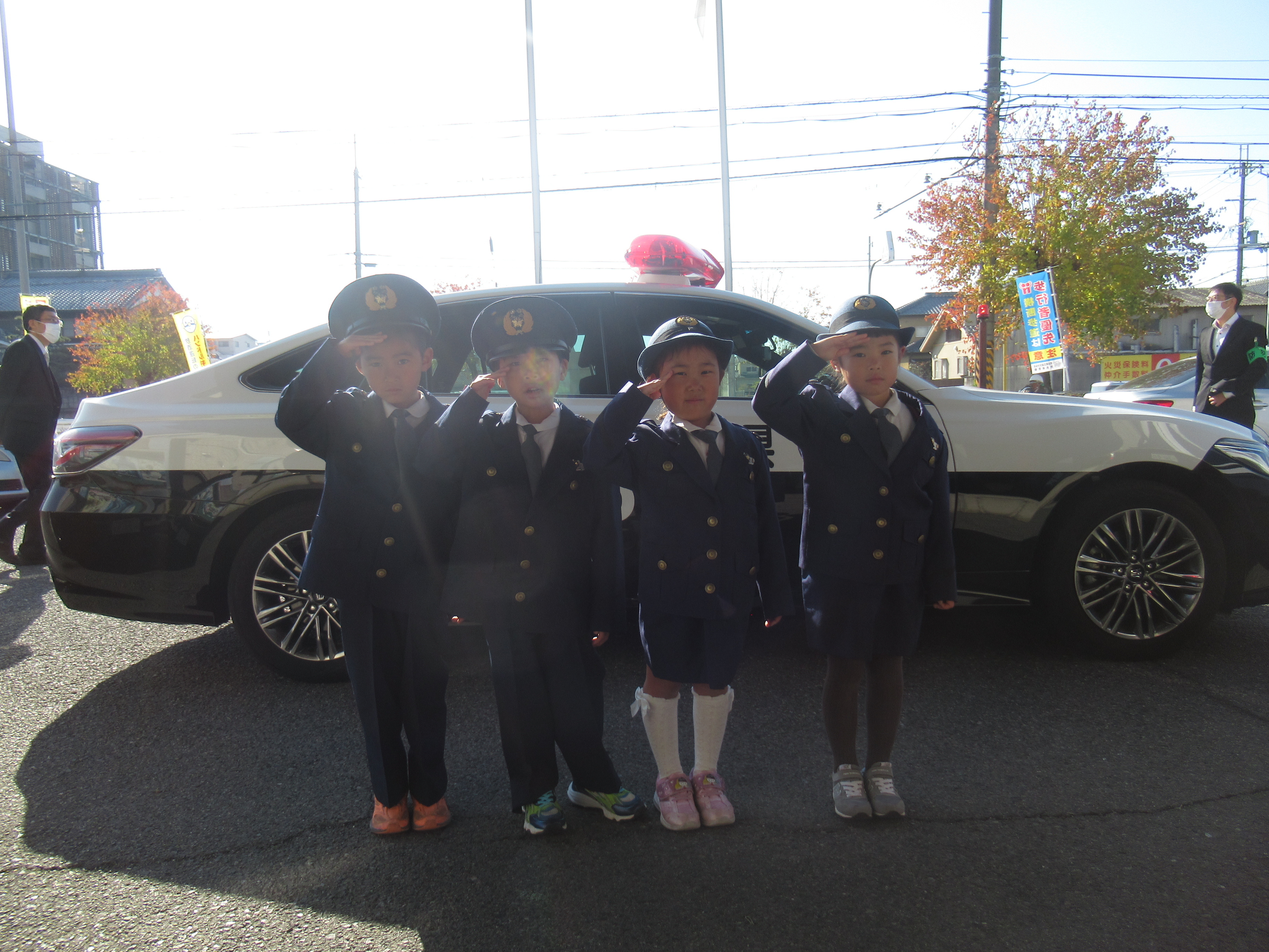 キッズポリス整列写真2