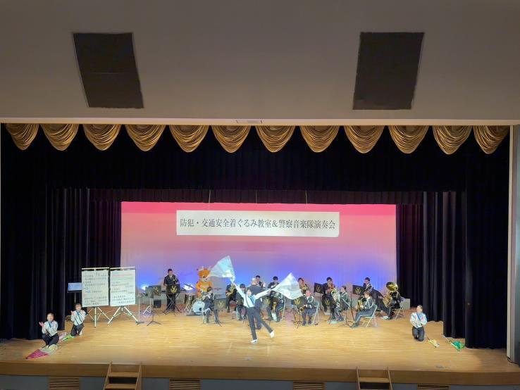 被害防止・交通安全教室での出演1