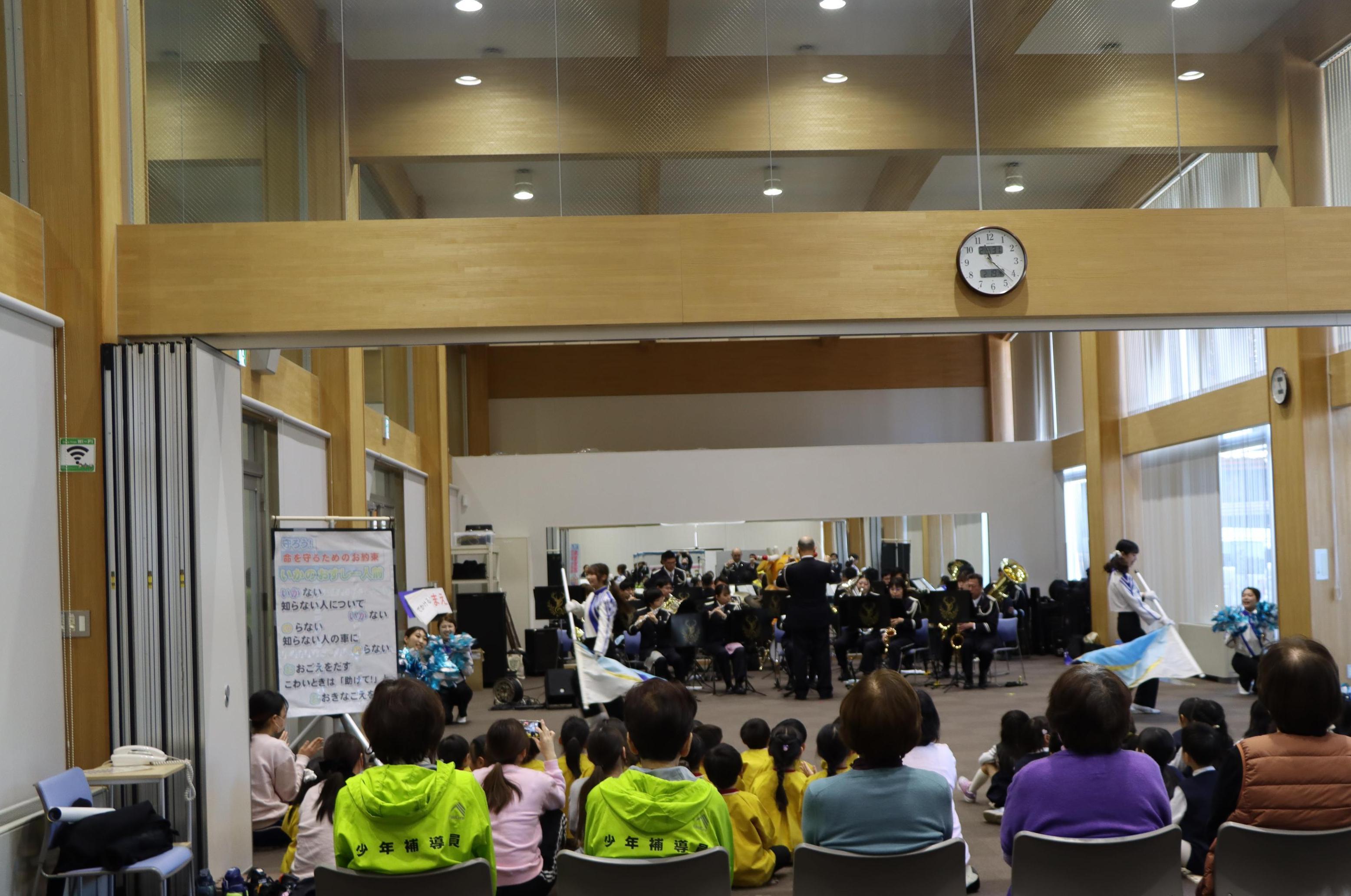 新入学児童安全教室の出演1