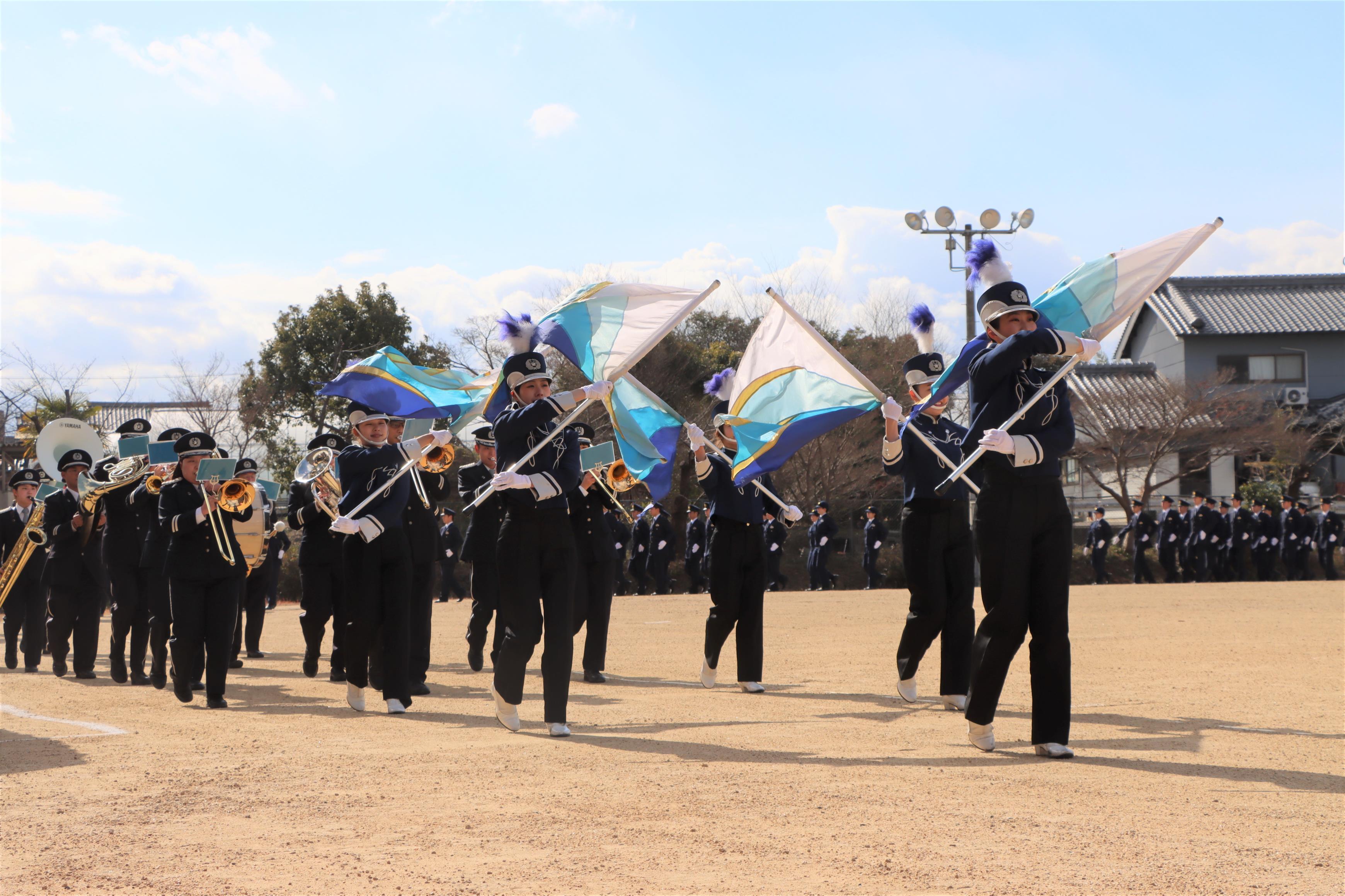 第356期初任科長期課程の卒業式1