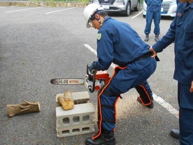 訓練をしているようす3