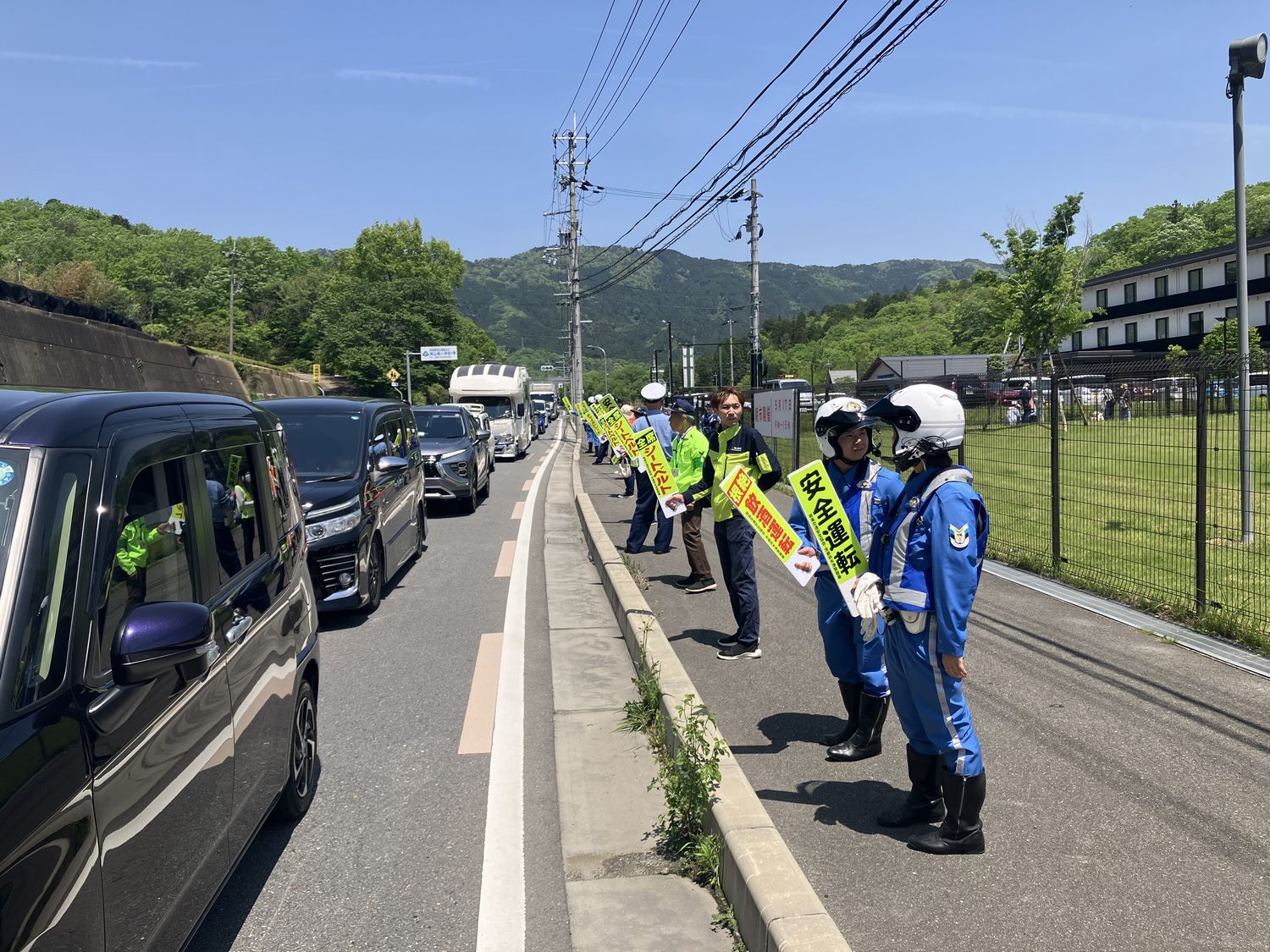 三府県合同交通啓発イベントのようす8