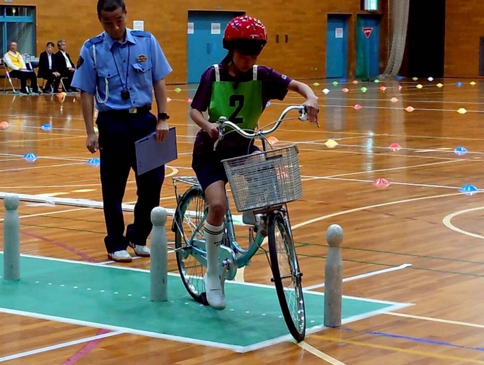 交通安全子供自転車奈良県大会のようす3