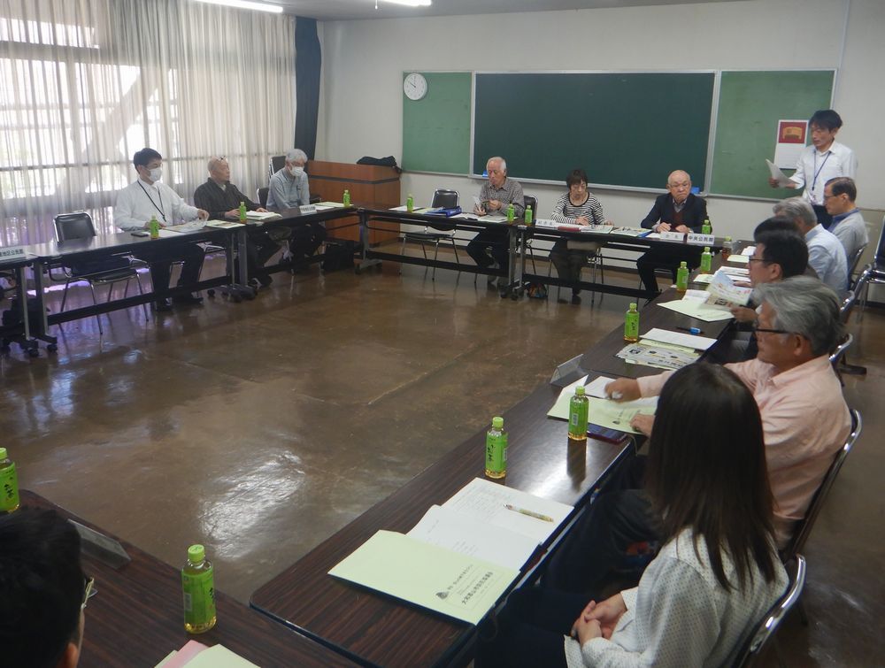 合同特殊詐欺防犯講習のようす