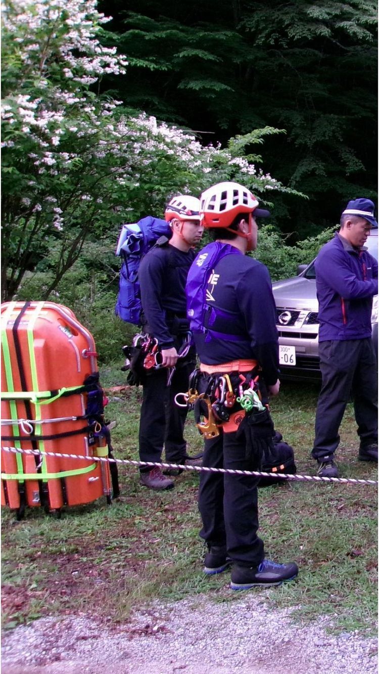 山岳訓練のようす1