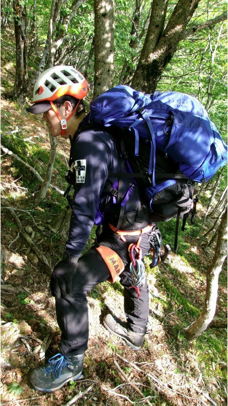 山岳訓練のようす4