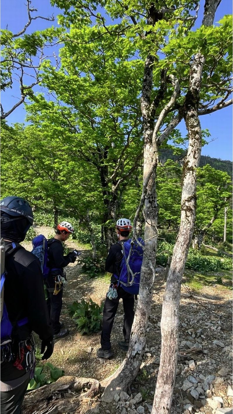 山岳訓練のようす5