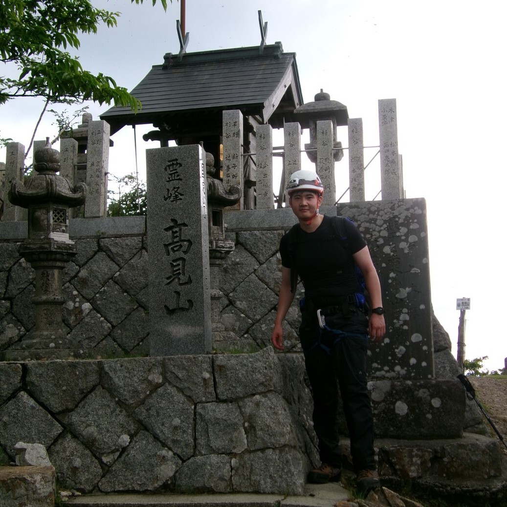 山岳警備訓練のようす9